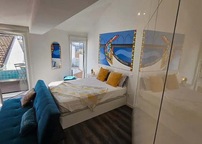 A Proa Do Moliceiro Canal - Sunny Terrace Apartmán *