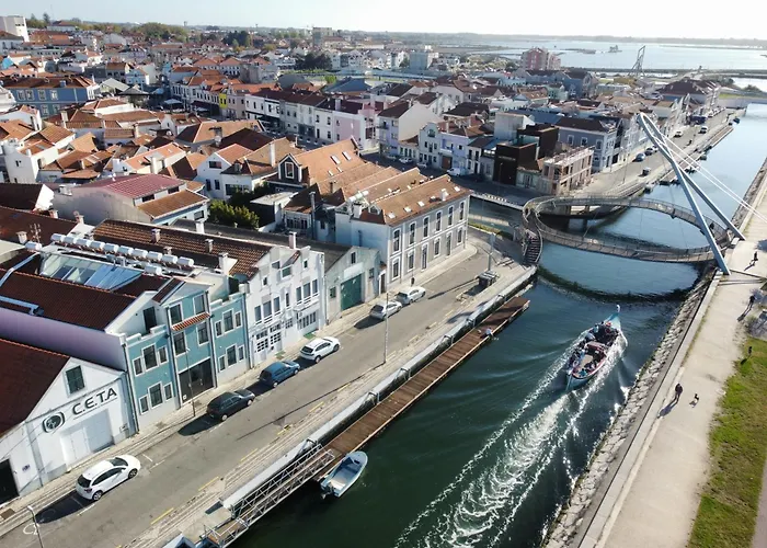 A Proa Do Moliceiro Canal - Sunny Terrace Apartmán Aveiro
